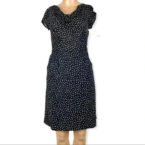 Helmet Lang Polka Dot Dress - Picture 1 of 4
